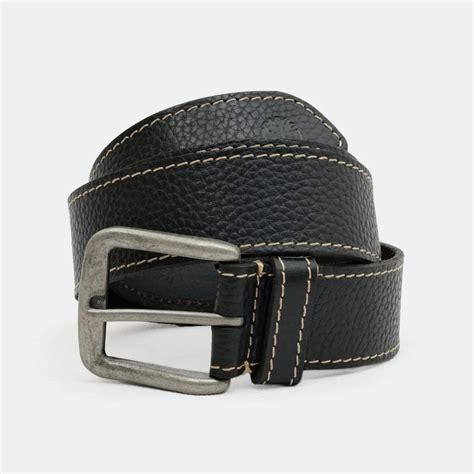 TIMBERLAND MEN'S LEATHER BELT - WOWSOUQ