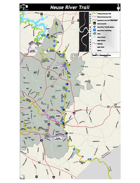 Neuse River Greenway Trail Map 2020.10 – Camping Wanderlust