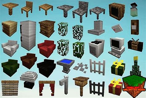 Descargar Mrcrayfish´s Furniture Mod para Minecraft [1.8 / 1.7.10 / 1.7.2] ~ Minecraft Unlimited ...