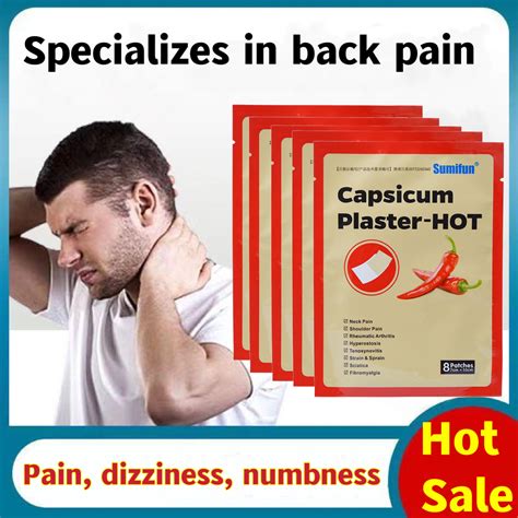 Capsicum Plaster Hot Chili Pain Relief Chinese Medical Patch, Foot ...