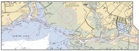 ELLENDER TO GALVESTON - SABINE LAKE nautical chart - ΝΟΑΑ Charts - maps