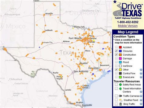 TxDOT Launches Interactive Map of Driving Conditions | KUT Radio ...