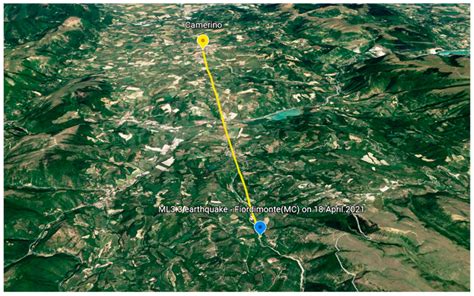 ML3.3. The earthquake occurred at Fiordimonte (Italy) on 18 April 2021... | Download Scientific ...