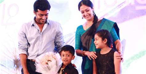 Surya And Jyothika Family : Tamil actor surya family photos with wife ...