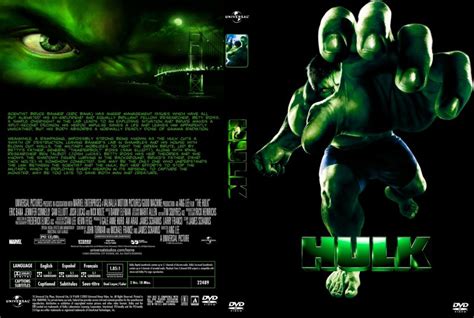 Hulk - Movie DVD Custom Covers - 271Hulk :: DVD Covers