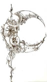 steampunk moon by MaryXII on DeviantArt | Steampunk tattoo, Tattoos, Moon tattoo