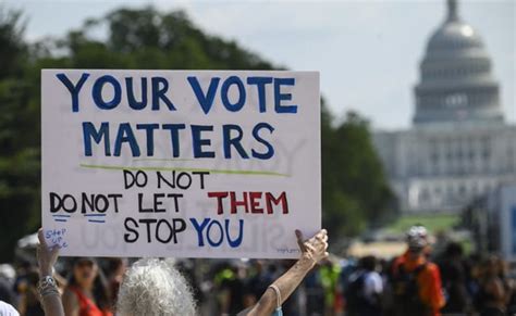 Thousands Join US Protests Against Laws Curbing Voting Rights