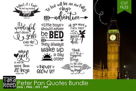 Peter Pan Quotes Bundle