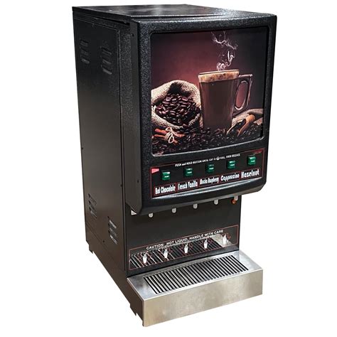 COFFEE / HOT BEVERAGE DISPENSER / COUNTERTOP / 5 FLAVOR | Air Designs