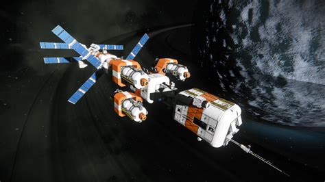 Demeter Deep Space Exploration Vessel : r/spaceengineers