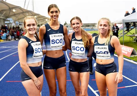 Scottish U20 Record alert! Women's 4x400m team star in Manchester - Scottish Athletics