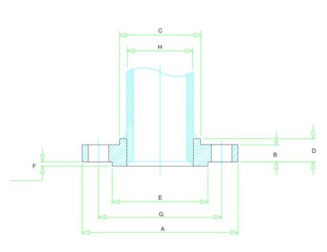 10 Pipe Flange Dimensions - Design Talk