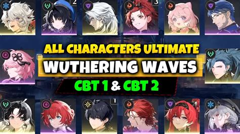 All 18 Playable CHARACTERS ULTIMATES! Wuthering Waves, 48% OFF