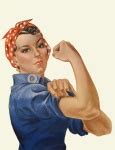 Rosie The Riveter Poster Girl Free Stock Photo - Public Domain Pictures