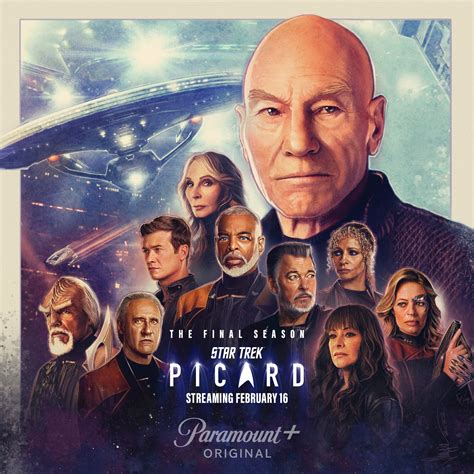 Nieuwe Star Trek Picard S3 poster op Amazon Prime Video op MoviePulp