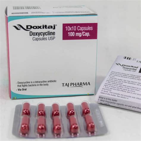 Doxycycline Uses, Side Effects, and Dosage