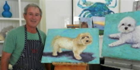 George W. Bush's Paintings Are Finally Getting Their Own Exhibition ...