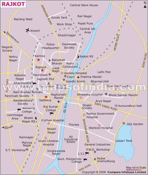 Rajkot Map