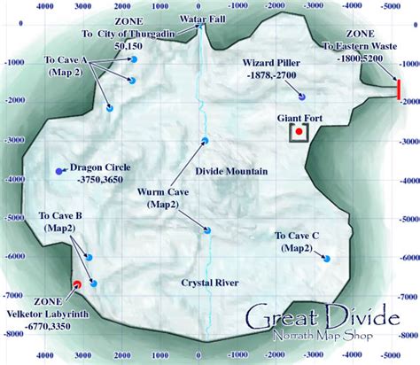 EQ Map Preserve: Great Divide maps