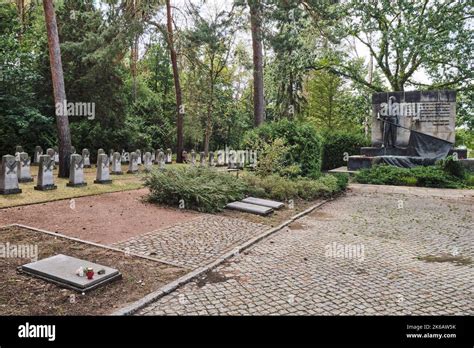 21 August 2022, Dresden, Germany. The Soviet Garrison Cemetery. II ...