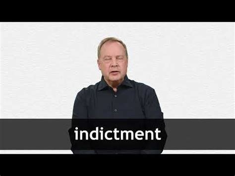 INDICTMENT definition and meaning | Collins English Dictionary