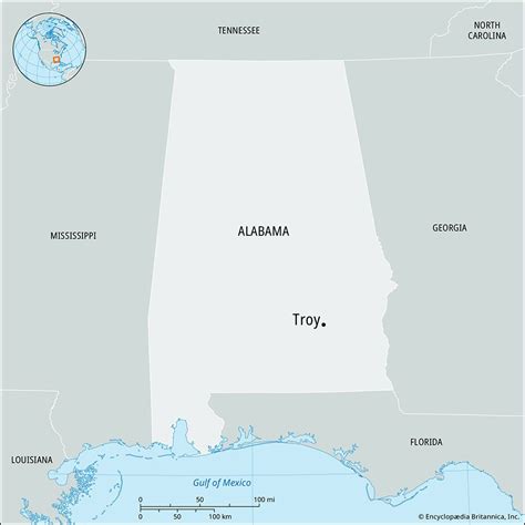 Troy | Alabama, Map, & Population | Britannica