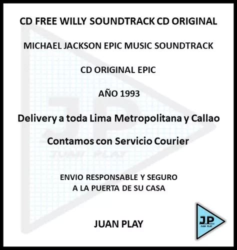 Free Willy Soundtrack Cd Original Michael Jackson Epic en venta en Lima Lima por sólo S/. 50.00 ...