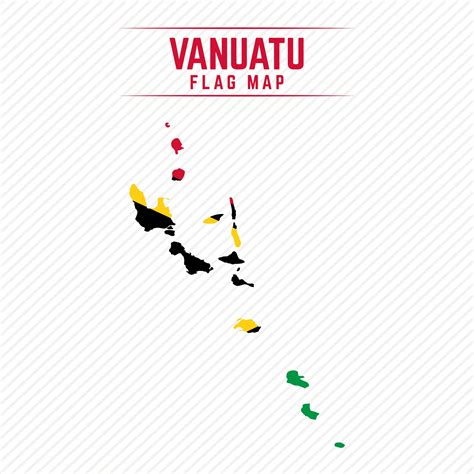 Flag Map of Vanuatu 2400637 Vector Art at Vecteezy