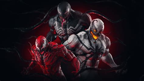 1366x768 Venom X Carnage X AntiVenom Laptop HD ,HD 4k Wallpapers,Images,Backgrounds,Photos and ...