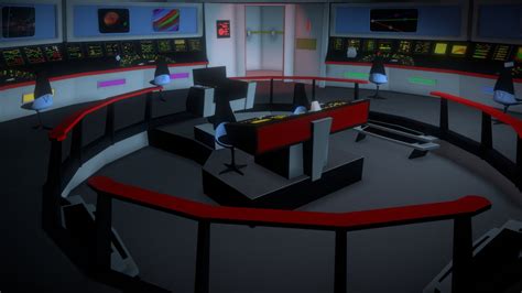 STAR TREK ENTERPRISE NCC - 1701 BRIDGE - 3D model by weirdy [408835f ...