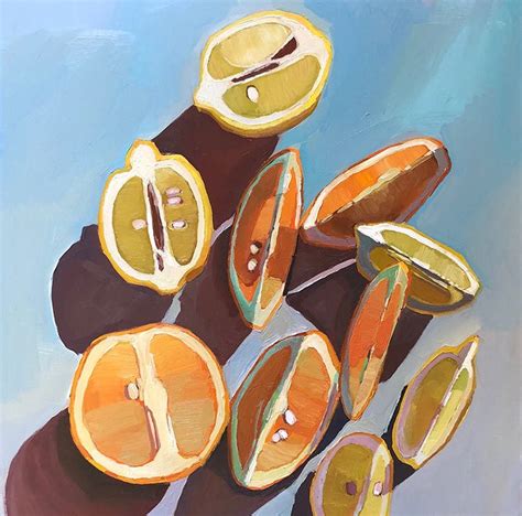 Oranges and Lemons | Oranges and lemons, Oranges, Cool artwork