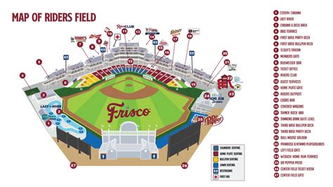 Ballpark Map | RoughRiders