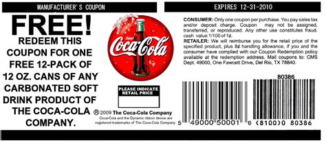 Ashleigh Gage's Site: Free Coke Until 12/31/10