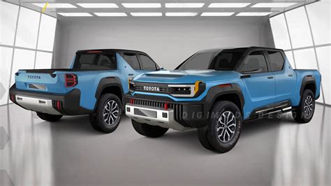 2024 Toyota Stout Light Truck Revival Feels CGI-Ready to Rock Ford Maverick's World - autoevolution