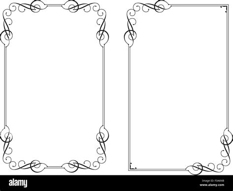 Frame Border Design Vector Art Stock Vector Image & Art - Alamy