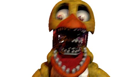 alternate withered chica jumpscare : fivenightsatfreddys