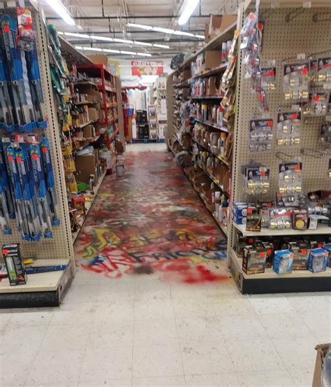 The spray paint aisle at the Ollie’s store | Odd Stuff Magazine