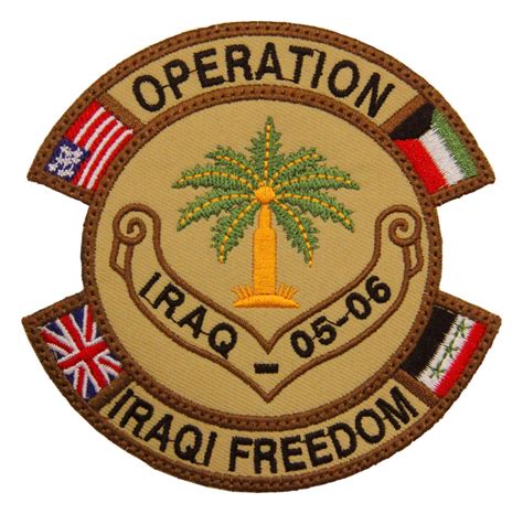 Operation Iraqi Freedom Iraq-05-06 Patch | Flying Tigers Surplus