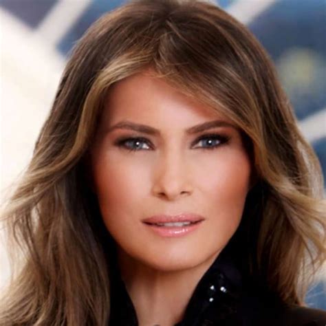 The official portrait of first lady Melania Trump has divided US public opinion | South China ...