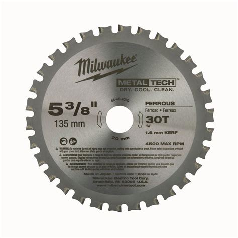 Metal - Circular Saw Blades - Saw Blades - The Home Depot