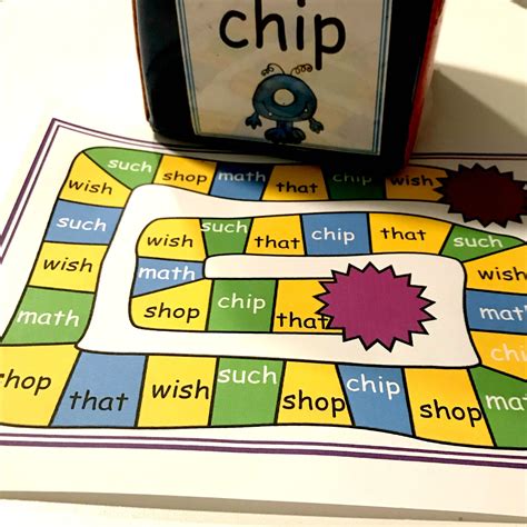 FREE Printable Ch Sh Th Digraph Games