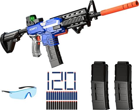 103cm Electric Ak47 Toy Gun Continuous Firing Submachine Gun Soft Dart Bullet Outdoor Game ...