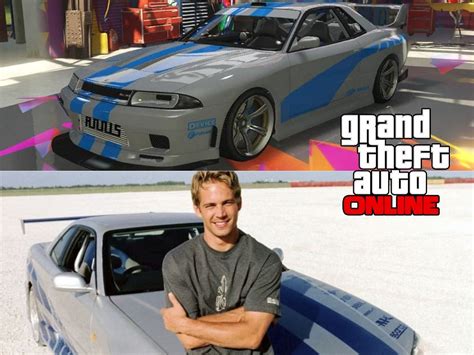 How to get Paul Walker's Skyline car from Fast and Furious 2 in GTA Online