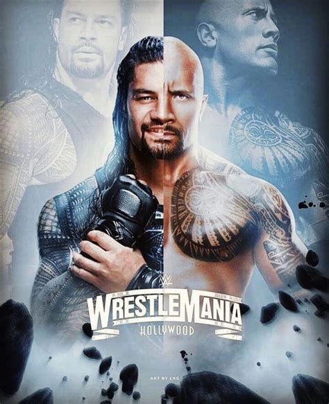 Roman Reigns vs The Rock in 2021 | Roman reigns, Hollywood art, Dwayne ...