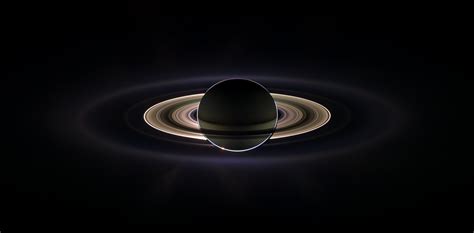 Cassini Saturn Eclipse