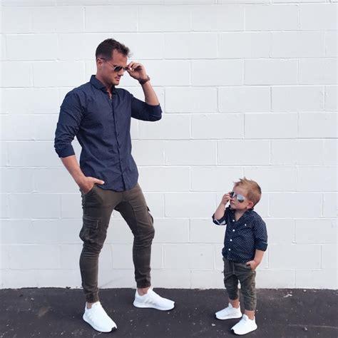 men's fashion Father Son Matching Outfits, Baby Boy Outfits, Father And ...