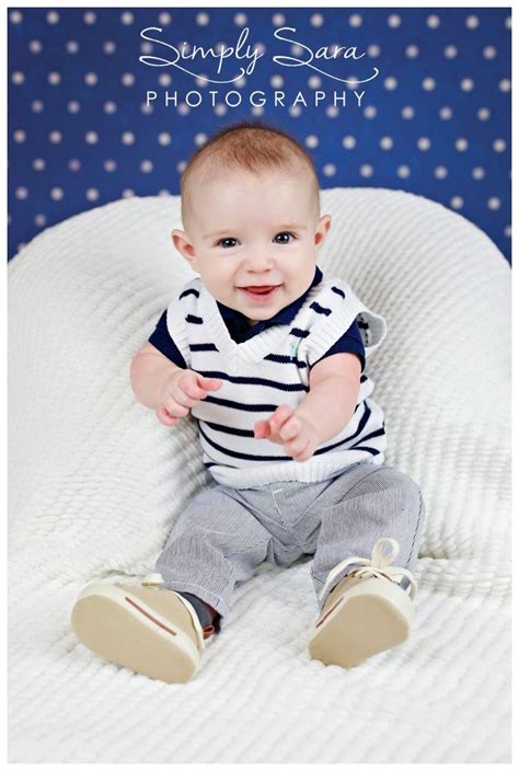 Indoor Photo Ideas & Poses - 4 Month Old Baby Boy - Home Studio - Billings, MT Family & Child ...