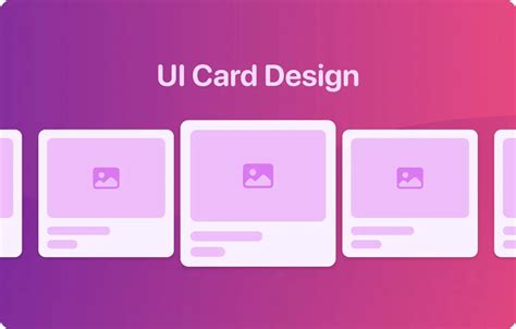 8 best practices for UI card design