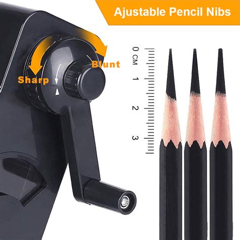 Long Point Manual Pencil Sharpener, for 6-8.2mm-PS10 – AFMAT