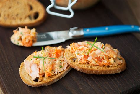 salmon rillettes recipe | use real butter